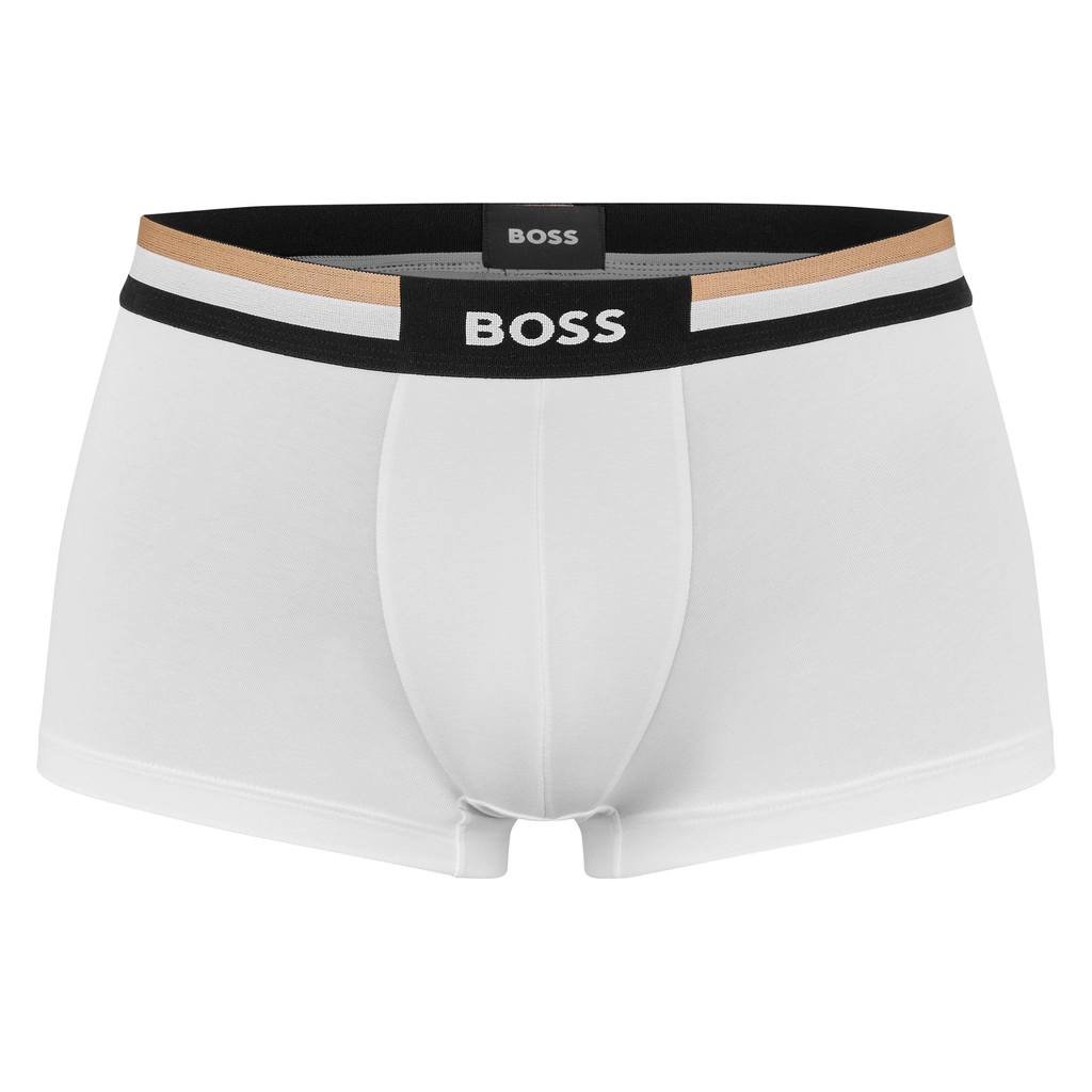 Hugo Boss 3 Pack Motion Trunks - White 100